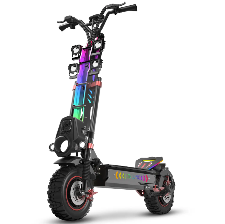 JL86 Off-Road Electric Scooter — 10,000W Dual Motor, 55 MPH, 75-Mile Range