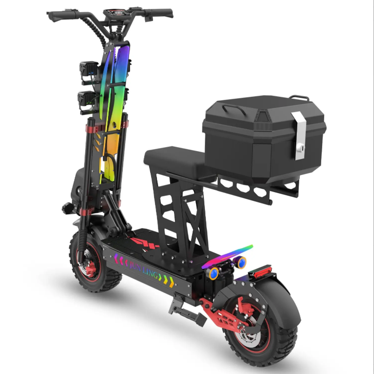 JL86 Off-Road Electric Scooter — 10,000W Dual Motor, 55 MPH, 75-Mile Range