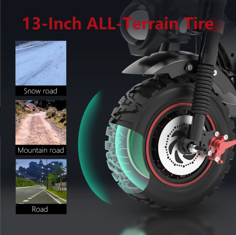 JL86 Off-Road Electric Scooter — 10,000W Dual Motor, 55 MPH, 75-Mile Range